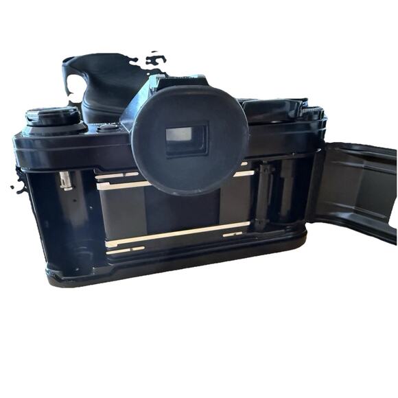 Canon AE-1 Black 35mm Film Camera, Power winder A,Speedlite‎ Flash, Tiffin Len - Picture 4 of 16